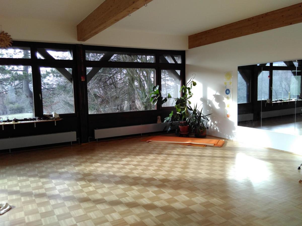 Bio-Gaestehaus Rhoendistel Poppenhausen Esterno foto