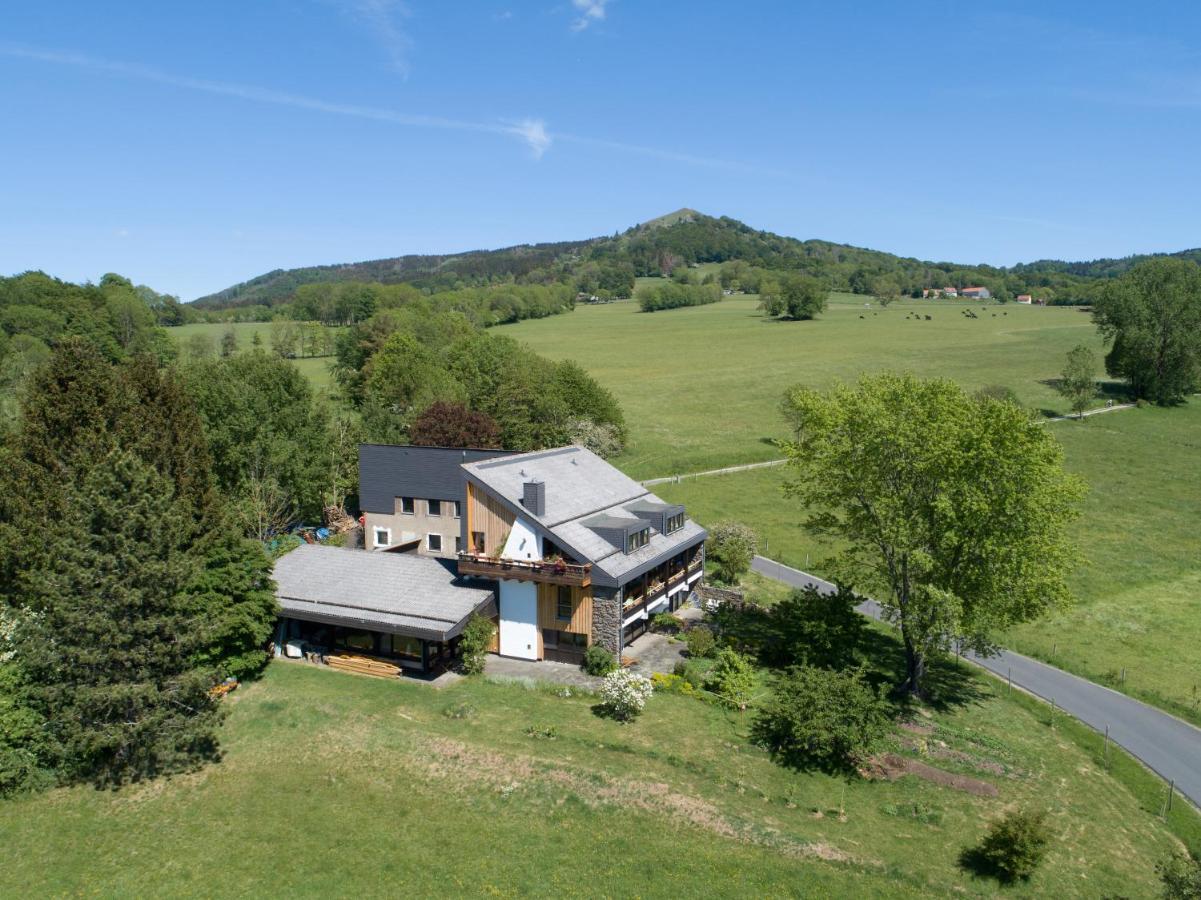Bio-Gaestehaus Rhoendistel Poppenhausen Esterno foto