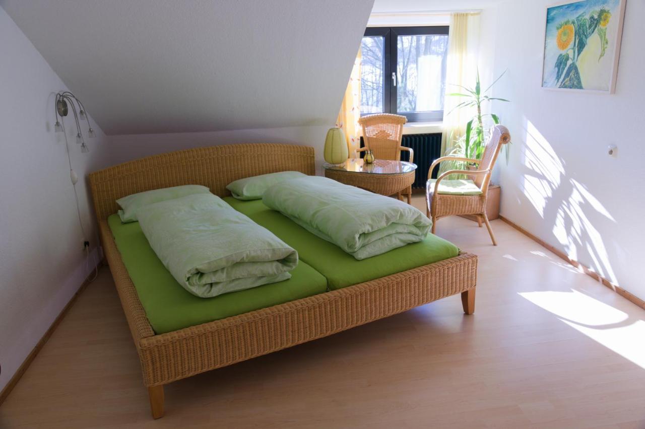 Bio-Gaestehaus Rhoendistel Poppenhausen Esterno foto