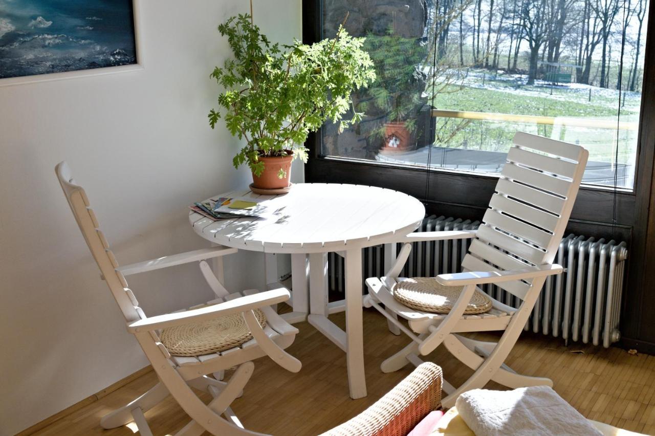 Bio-Gaestehaus Rhoendistel Poppenhausen Esterno foto